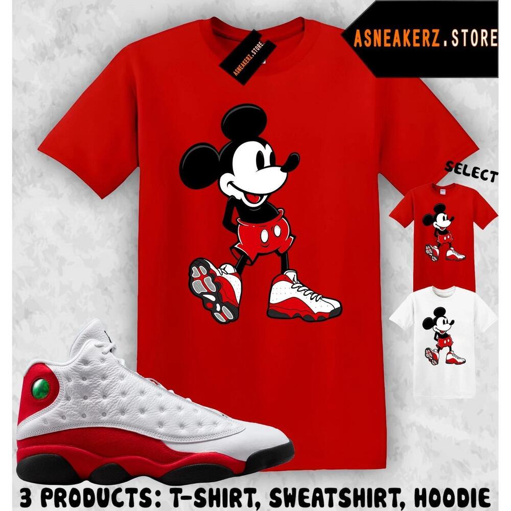 Shirt Match Aj 13 Chicago 2026 Matching Tee M Mouse T-Shirt